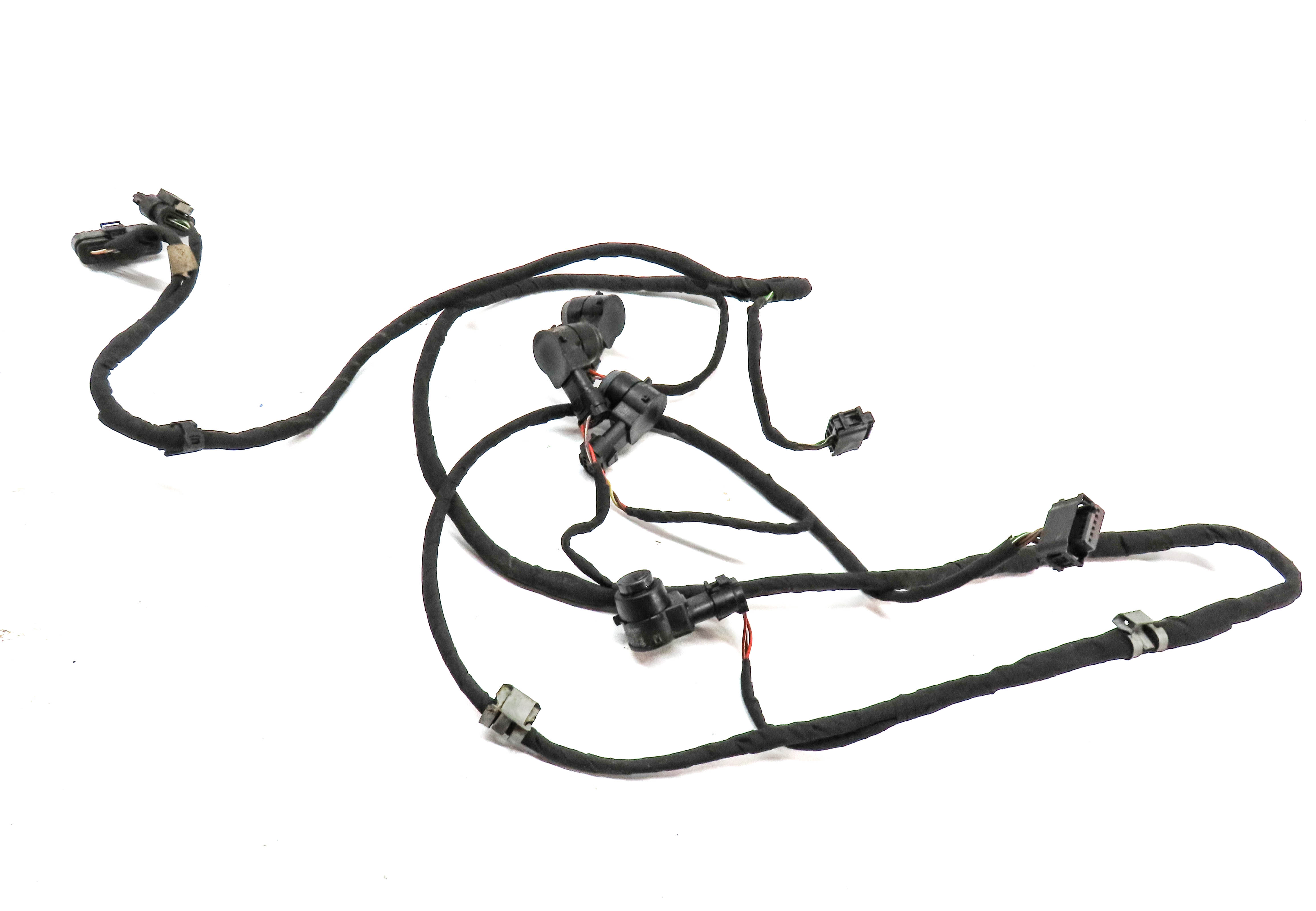 14 MERCEDES GL450 X166 REAR PARK ASSIST PDC DISTANCE CONTROL SENSOR SET/4 (Gray) — exact item pictured